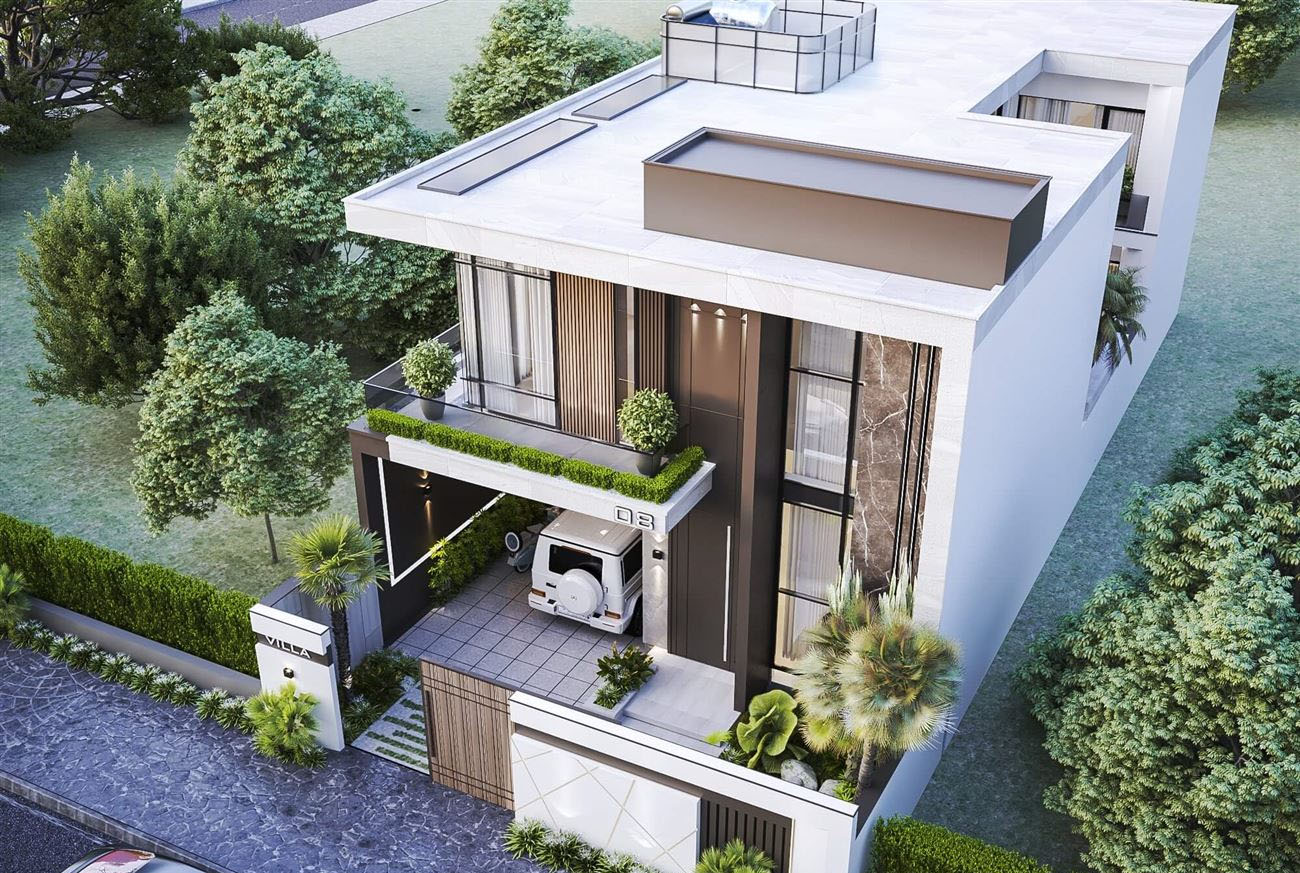 Sự sắp xếp tỷ mỉ của các hình khối, tạo hiệu ứng thị giác ấn tượng và mạnh mẽ