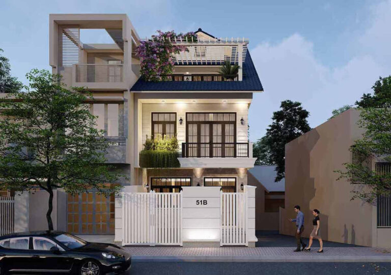 Villax thiết kế thi công nhà phố Gia Lai Modern House