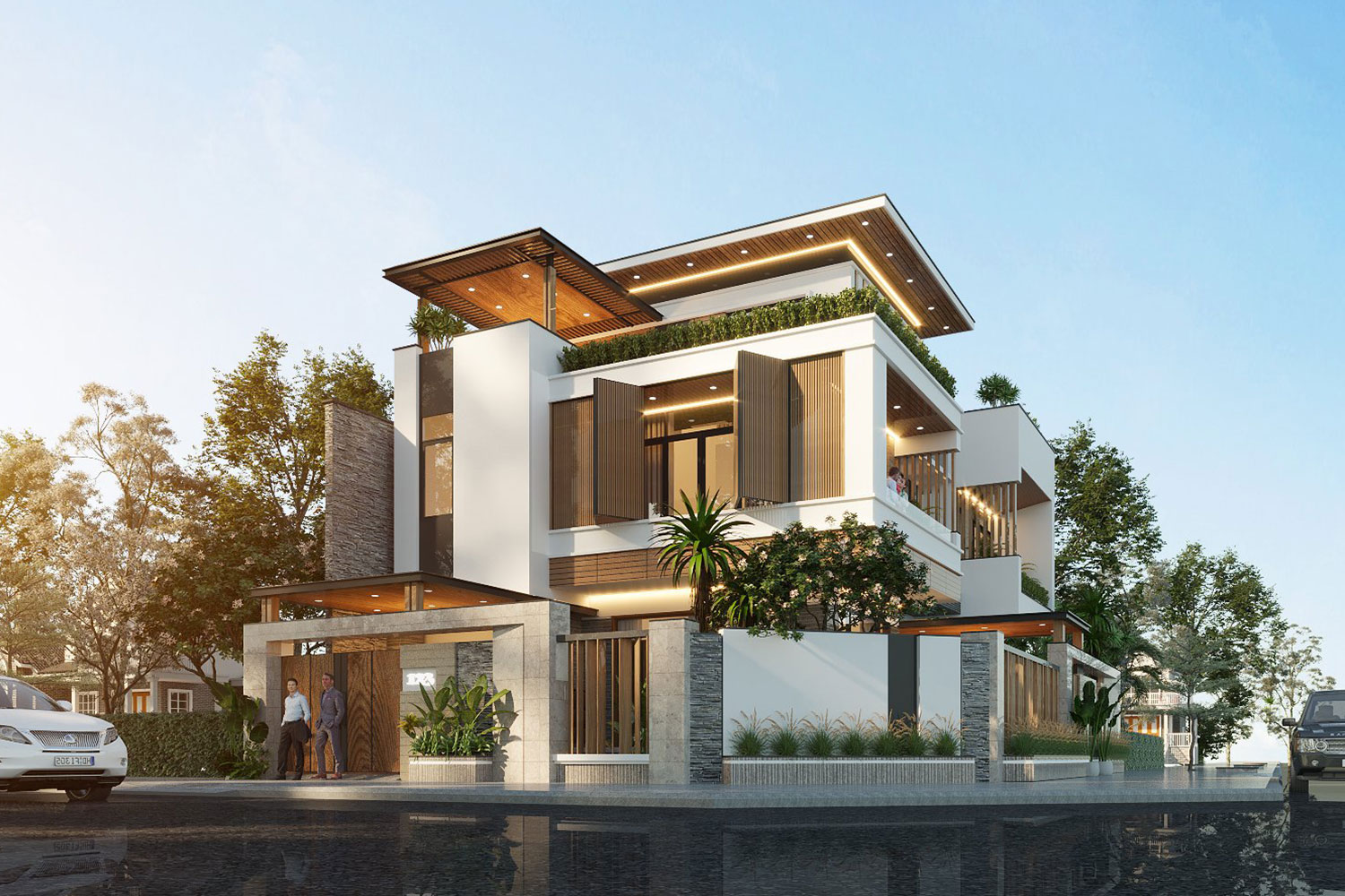Sử dụng công nghệ hiện đại như hệ thống ánh sáng tự động và điều hòa nhiệt độ cũng giúp tiết kiệm năng lượng