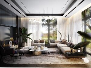 Villax Thiết kế nội thất biệt thự đẹp Binh Duong Comfortable Villa - phòng khách