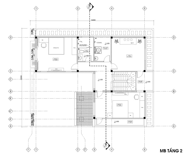 Hồ sơ bản vẽ thiết kế nội thất biệt thự đẹp