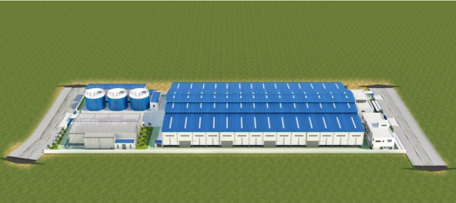 Kết cấu thép tại các mẫu nhà xưởng nhỏ nhỏ đẹp với khả năng chịu lực cực tốt và trọng lượng nhỏ