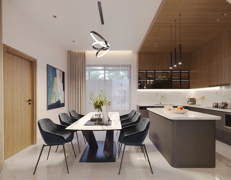 Villax thiết kế phòng bếp Q’s House - Bình Thạnh HCM