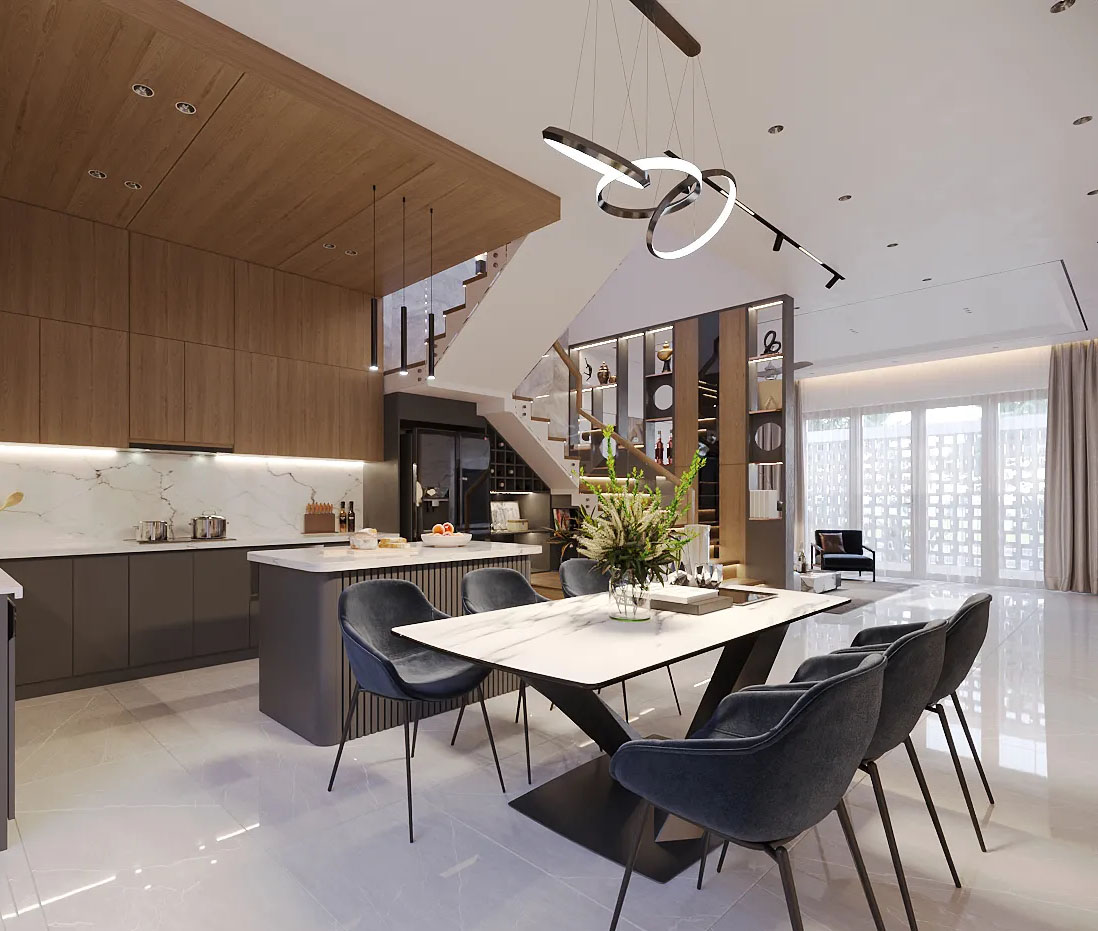 Các yếu tố được cân nhắc kỹ lưỡng từ việc chọn lựa thiết bị đến việc bố trí không gian
