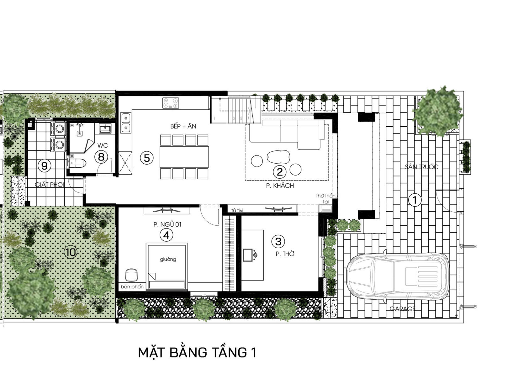 Dự án thiết kế phòng bếp đầy tính thẩm mỹ cho căn nhà