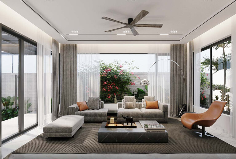 Villax Thiết kế thi công phòng khách C’s House - Quận 12 HCM