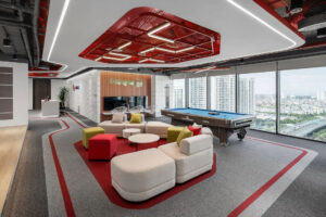 Villax thiết kế nội thất văn phòng trọn gói Stringee Office - 800m2