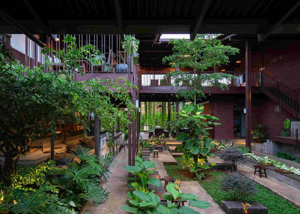 Villax thiết kế thi công quán cafe Xã