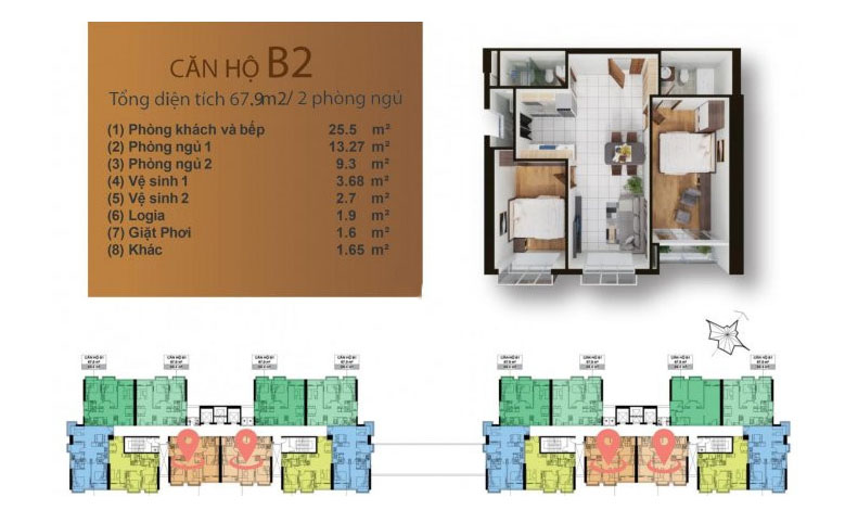 Mặt bằng của dự án thiết kế nội thất chung cư tân cổ điển