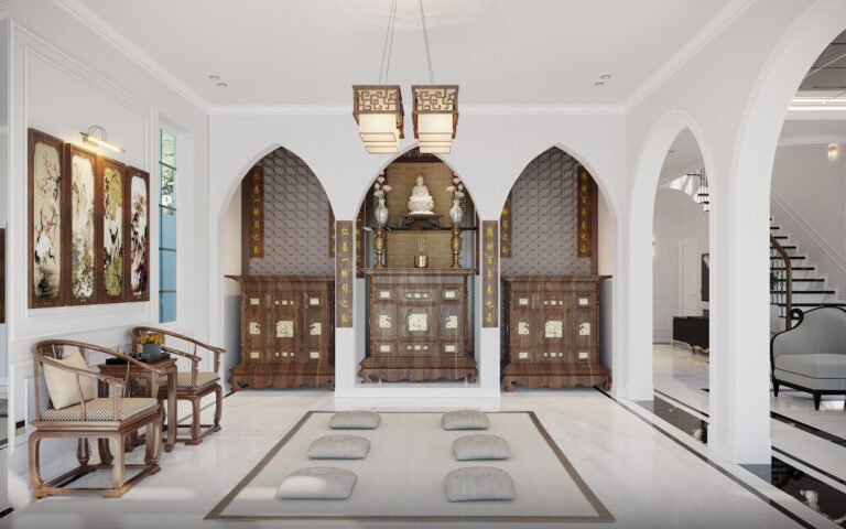 Villax thiết kế phòng thờ C’s House Biên Hòa