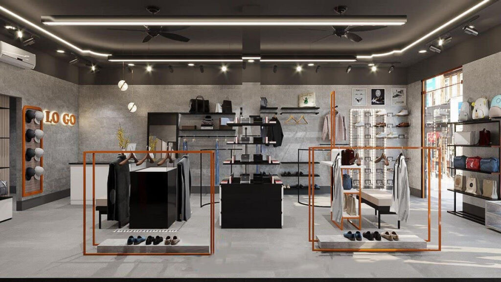Villax thiết kế shop thời trang Luxury store