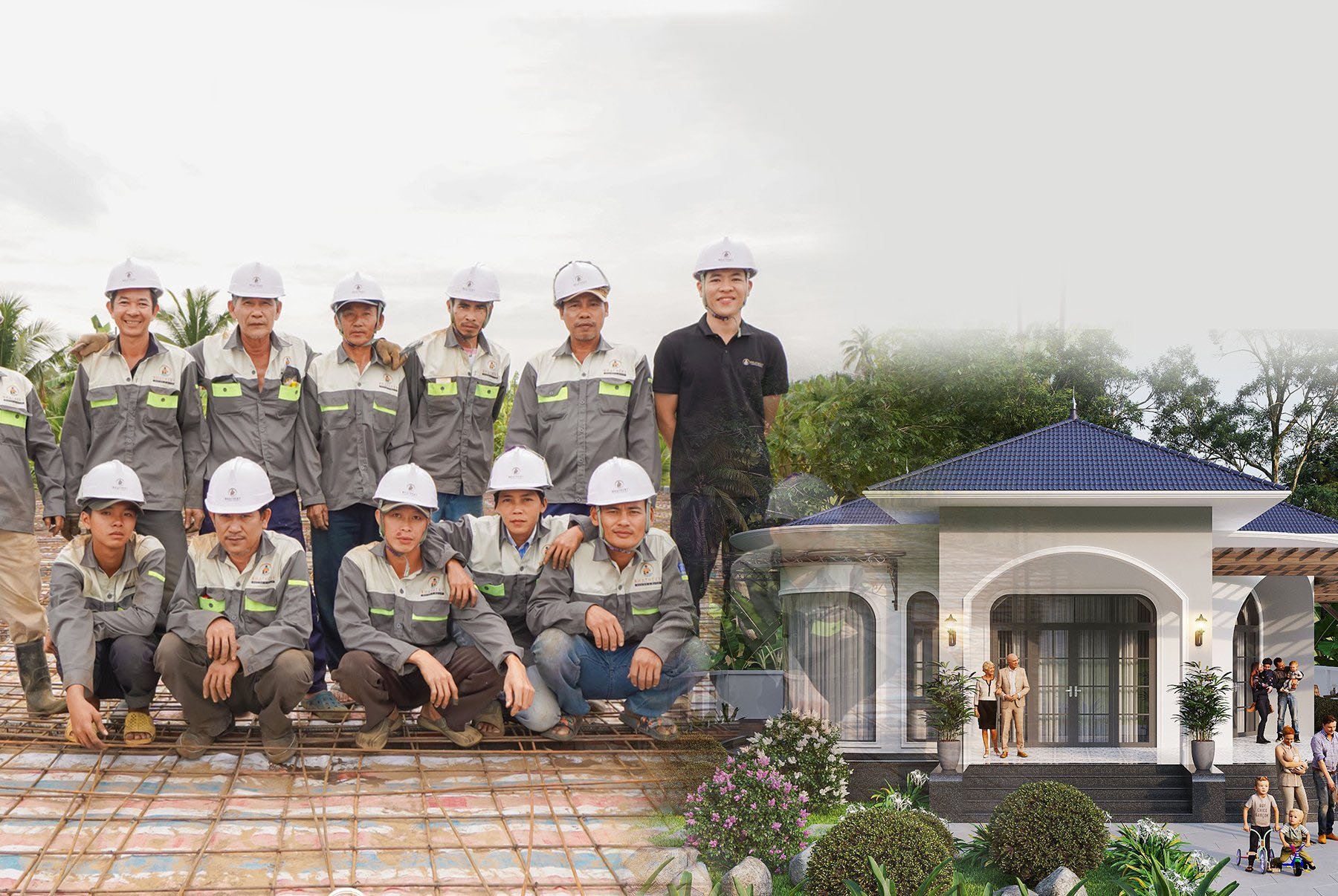 Tiến độ thi công của Nhân Đạt được đánh giá cao bởi tính chính xác và minh bạch