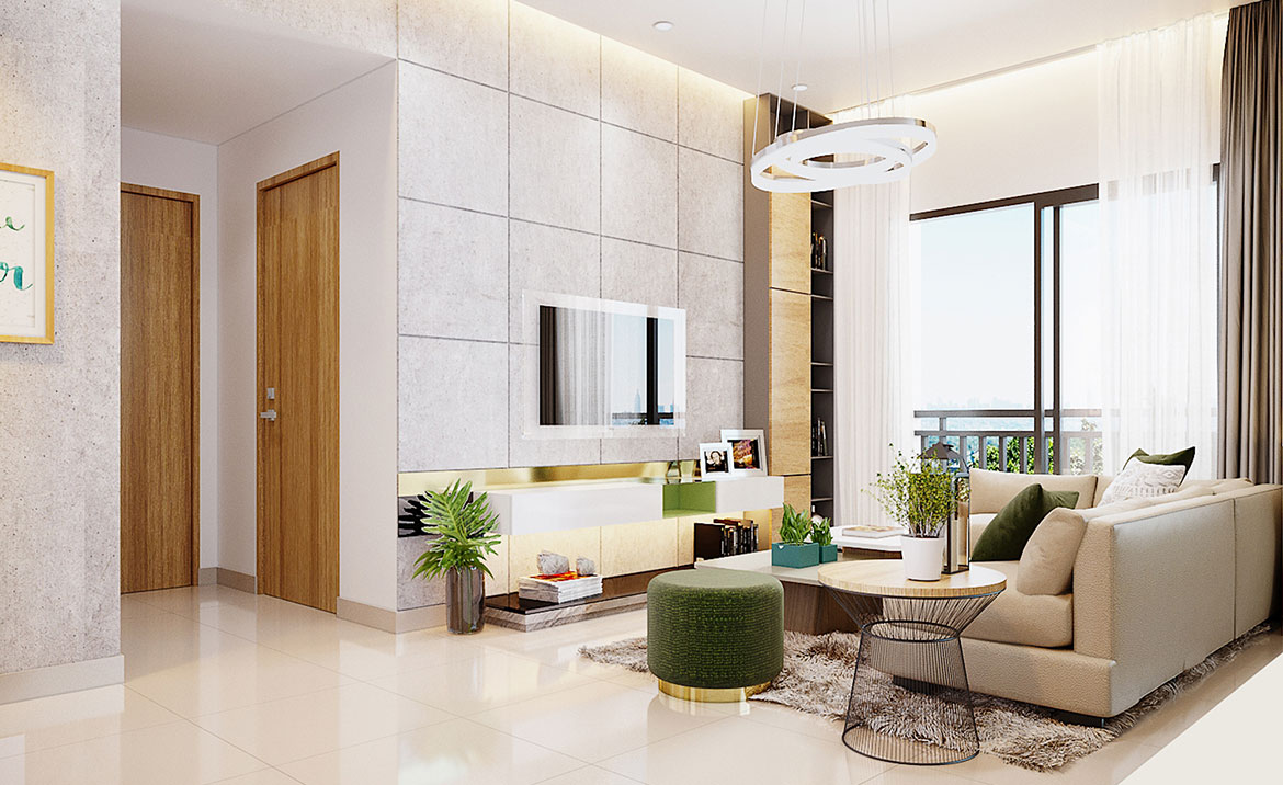 Diện tích của không gian cần thi công là yếu tố tiên quyết ảnh hưởng đến chi phí tổng thể