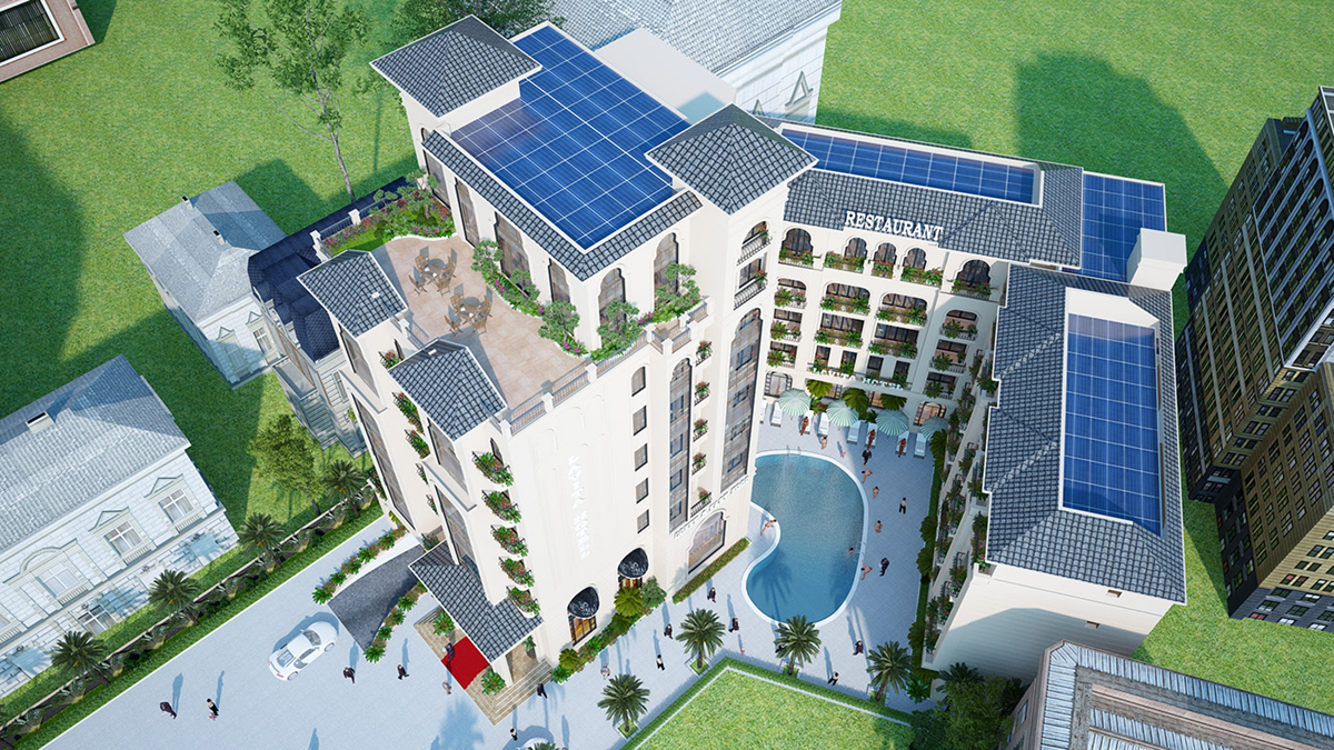 Các hạng mục thi công khách sạn
