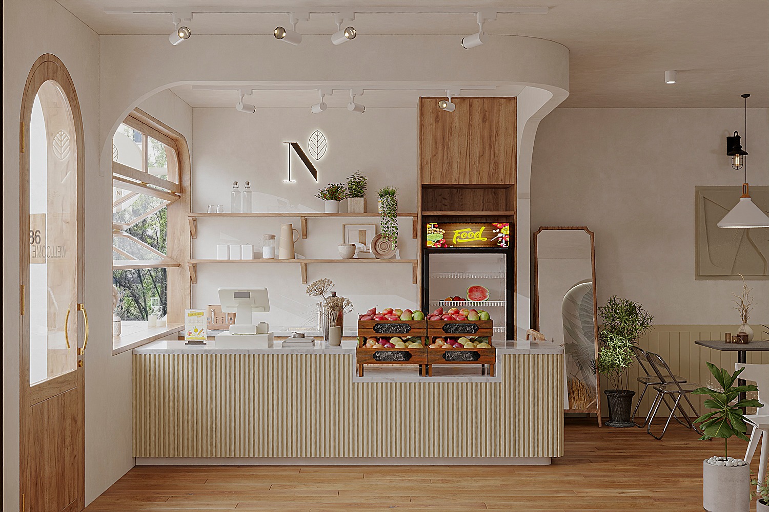 Xu hướng thiết kế quán cafe phong cách Hàn Quốc đang ngày càng phổ biến