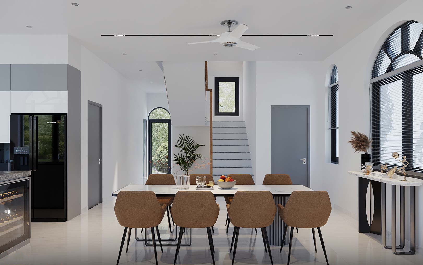 Một trong những mục tiêu chính của thiết kế nội thất là tạo ra một không gian đẹp mắt.