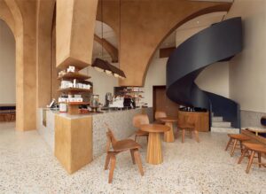 Villax thiết kế cửa hàng Burning Cafe
