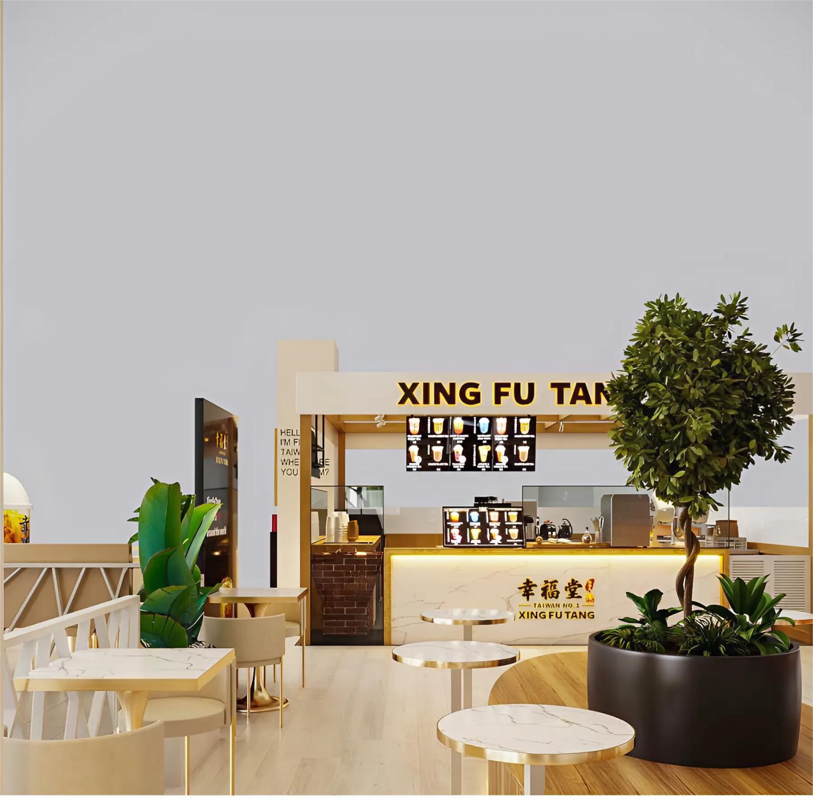 thiết kế cửa hàng nhỏ đẹp cho thương hiệu trà sữa không chỉ trở nên tiện nghi và đa năng mà còn đáp ứng được nhu cầu của khách hàng một cách tối ưu nhất.