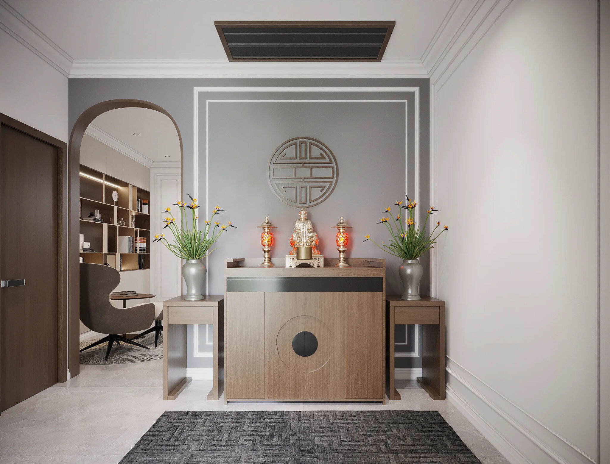 Dự án thiết kế nội thất nhà phố tân cổ điển MD’s House tại Vũng Tàu là tổ ấm mang dấu ấn riêng biệt của gia chủ.