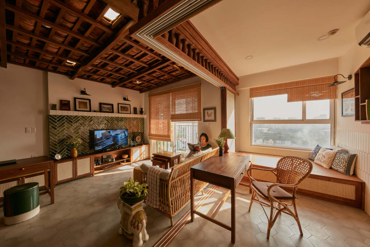 Villax ưu tiên sử dụng các vật liệu thô mộc, dân dã, truyền thống và mang đậm nét đặc trưng của Việt Nam