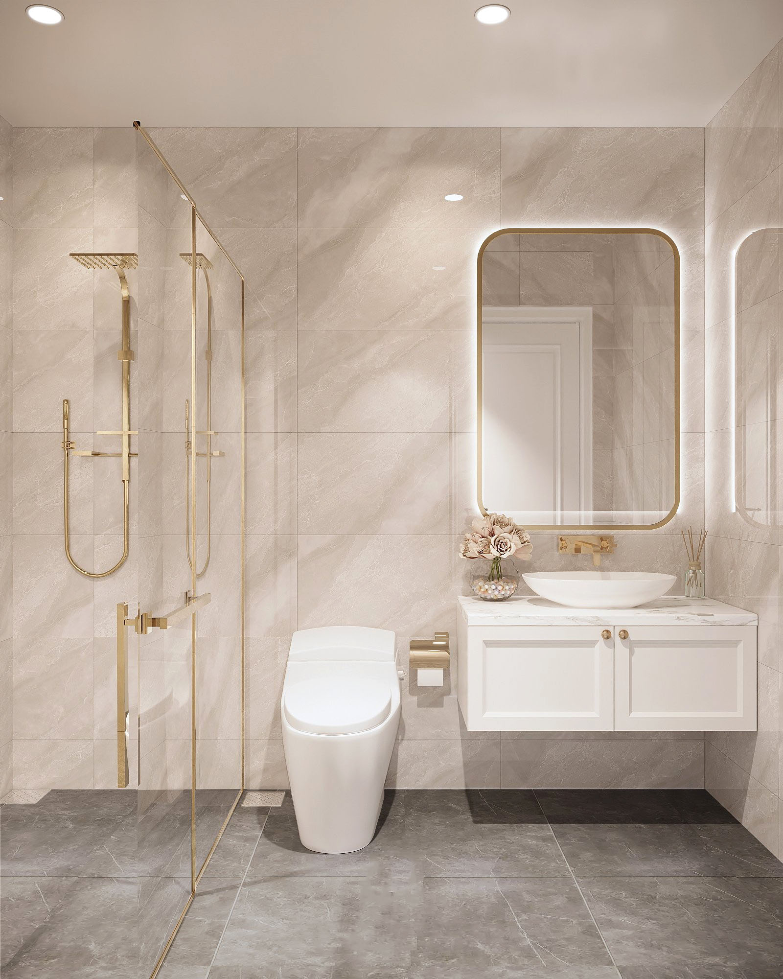 Tích hợp công nghệ hiện đại, mẫu nhà vệ sinh đẹp thông minh không chỉ mang đến sự tiện nghi mà còn cải thiện hiệu suất sử dụng.