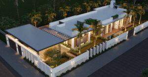 Villax biệt thự vườn 1 tầng hiện đại Huan's Long An Villa