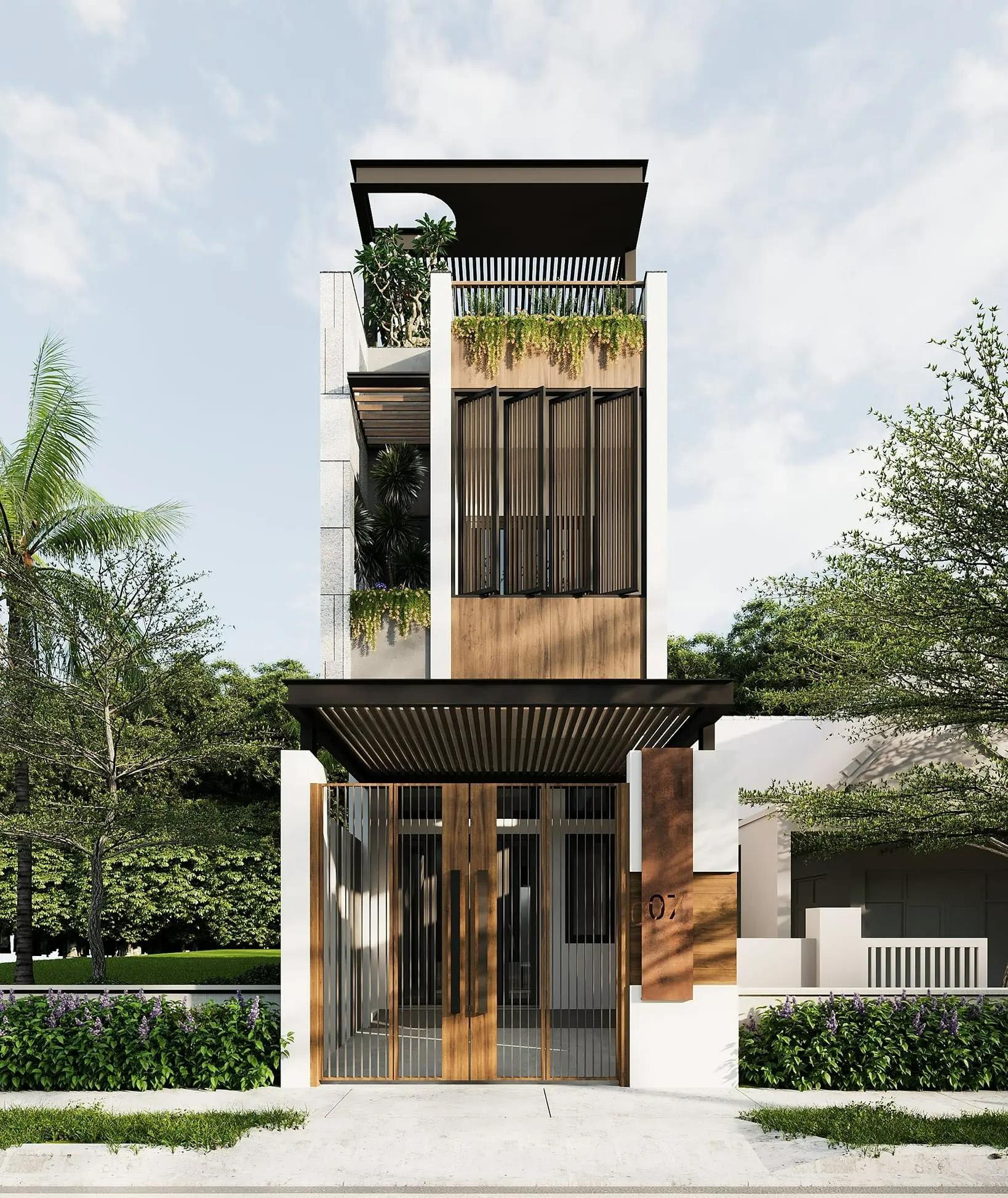 Giá thiết kế nhà phố trong bối cảnh công nghệ hiện đại phát triển