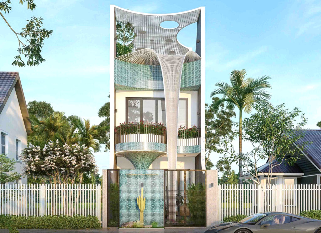 Villax thiết kế nhà ống 3 tầng K’s Street House - 296m2
