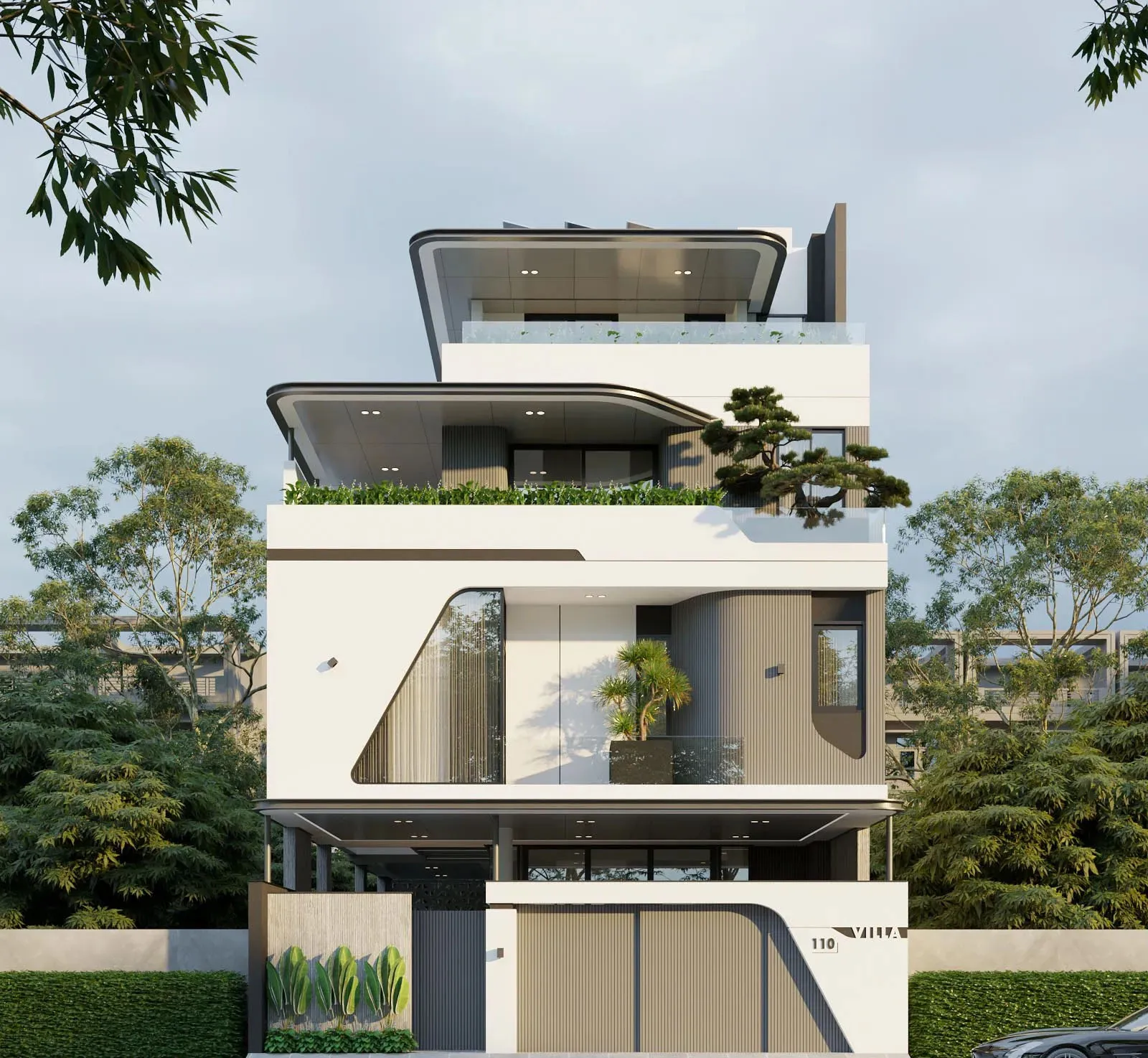 Villax - Mẫu biệt thự 3 tầng hiện đại - Long’s Binh Duong Villa