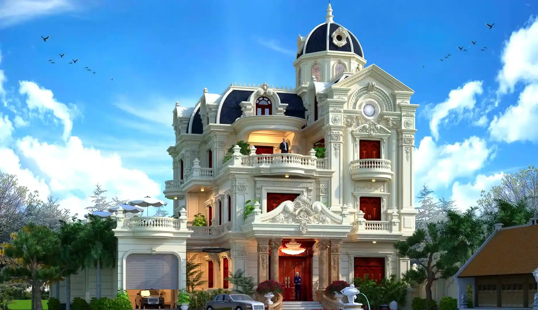 Villax Thiết kế biệt thự - Thiết kế thi công kiến trúc nội thất Biệt thự