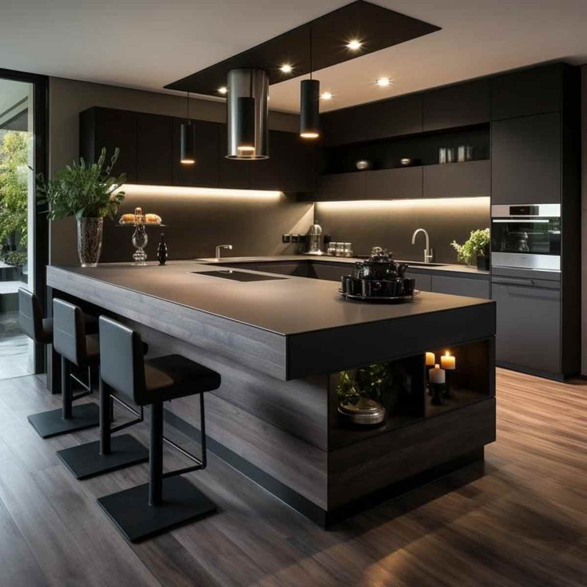 thiết kế penthouse phong cách luxury